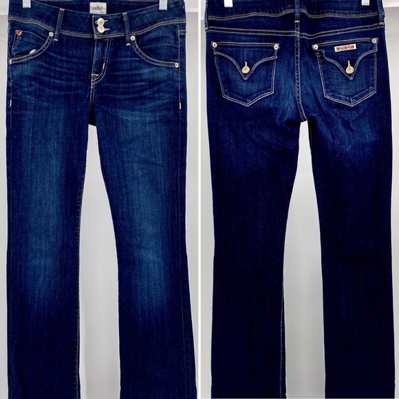 Hudson Jeans Denim - HUDSON-Size 28-Beth Baby Boot Dark Wash